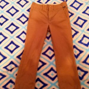 Vans toddler boys khaki pants size 6